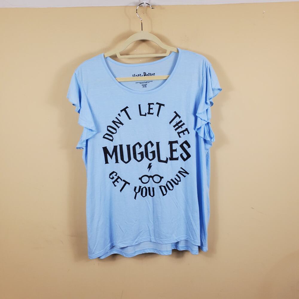Harry Potter 'Don't Let The Muggles Get You Down' Tee Size Xl